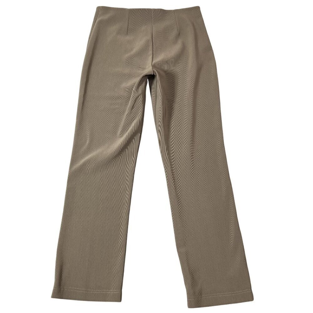 Equestrian Womens L Tan Compression Pull-On Riding Breeches Tactel Lycra Pants